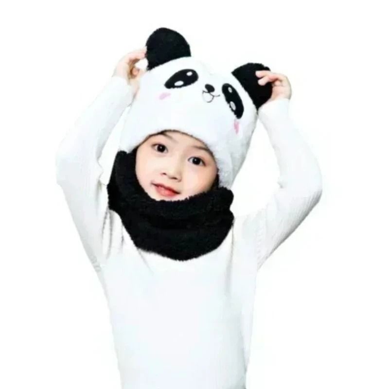 Kids 2-in-1 Fleece Lined Beanie & Scarf Set
