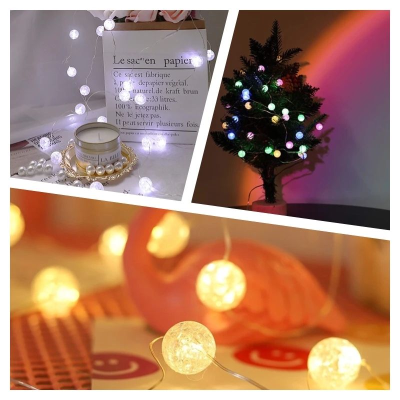 Battery Operated LED Fairy Lights Garland