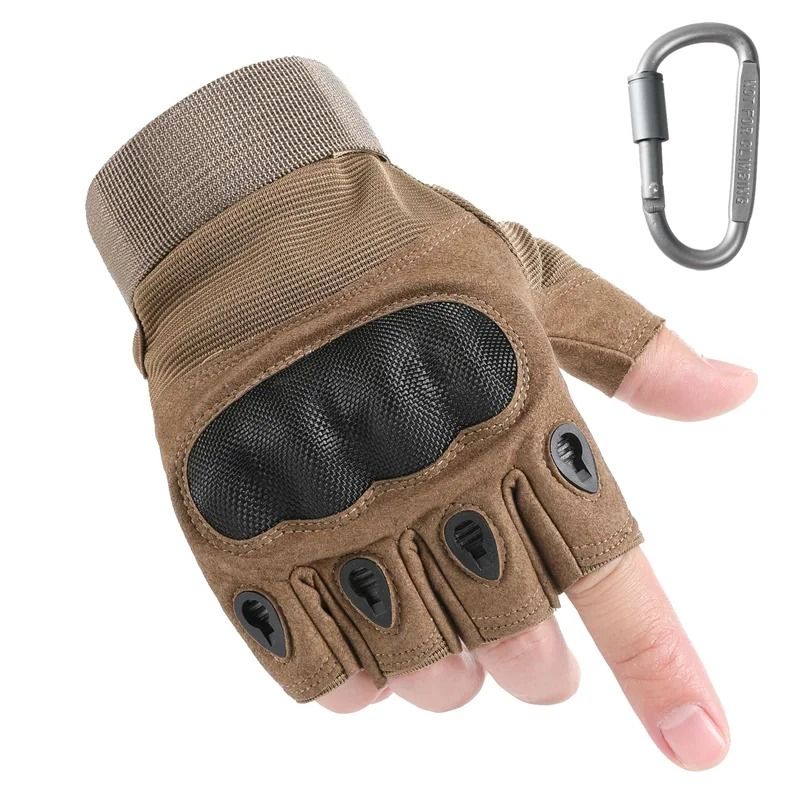 Touch Screen Tactical Gloves with Hard Knuckle Protection