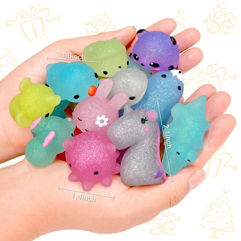 Mochi Squishies Kawaii Animal Antistress Squeeze Toys Stress Relief Party Favors