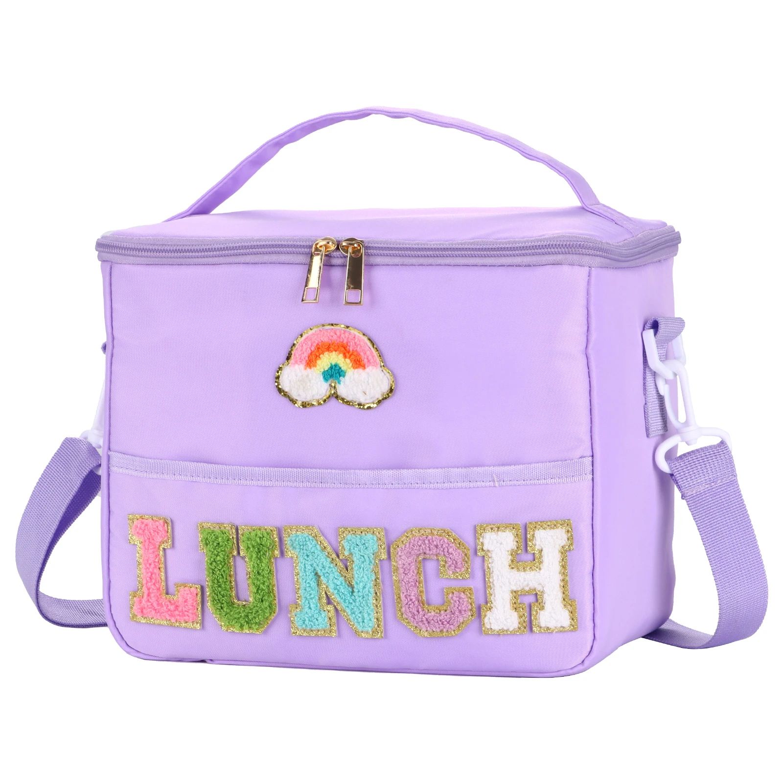 Embroidered Picnic Crossbody Travel Bag