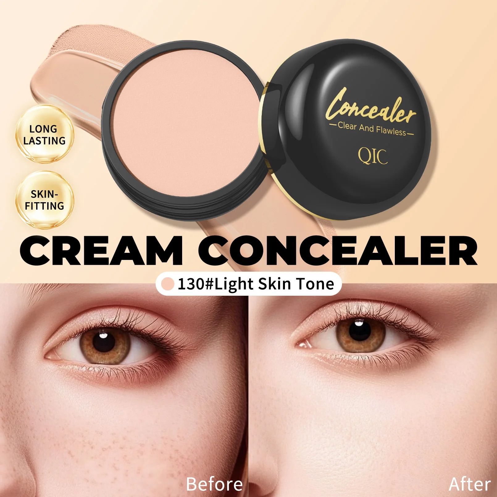 FlawlessGuard Waterproof Tattoo & Scar Concealer Foundation