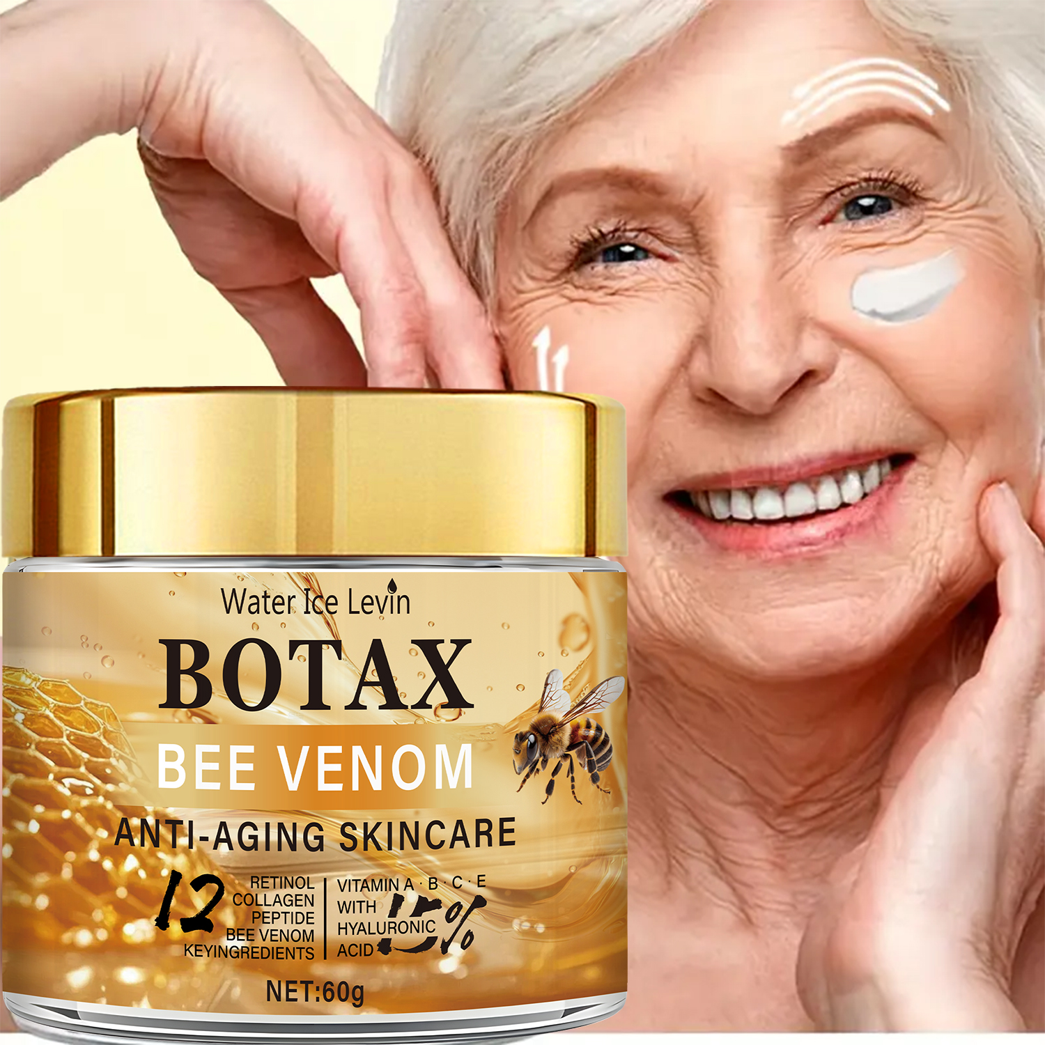 Botax Bee Venom Anti Wrinkle Firming Cream with Collagen 60g