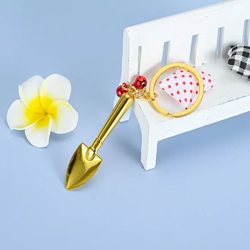 Shovel Spade Trowel Keychain Pendant for Gifts and DIY Accessories
