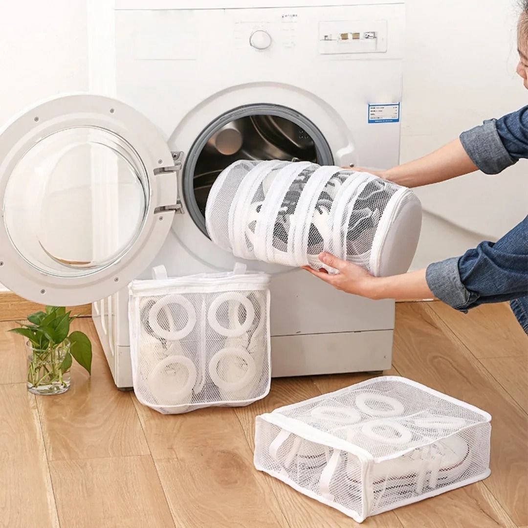 Protective Mesh Shoe Laundry Bag for Washing and Travel