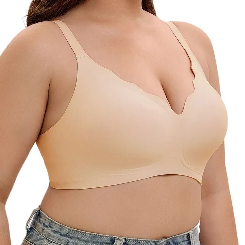 Women's Seamless Push Up Bra with Removable Padding