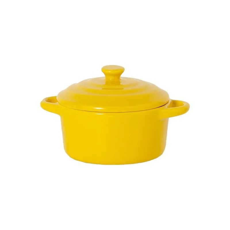 Artisan Glazed Infusion Ramekin with Integrated Lid