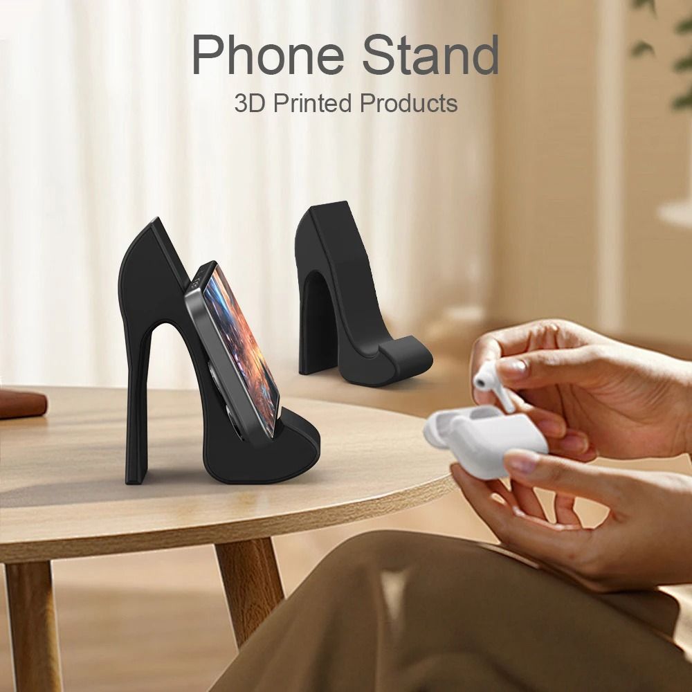 High Heel Phone Stand Holder Cute Desk Mobile Phone Stand