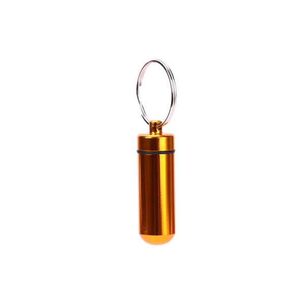 Aluminum Alloy Keychain Pill Holder Bottle – Perfect Everyday Carry & Thoughtful Gift