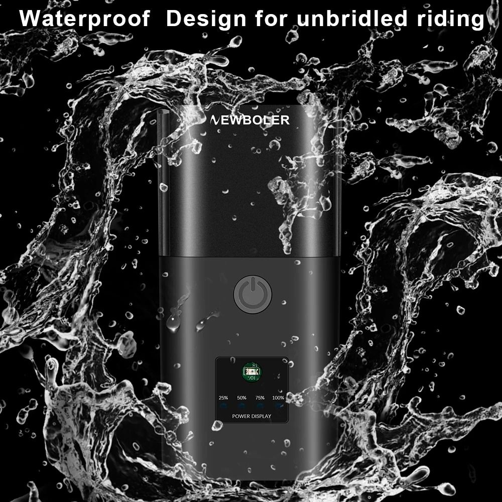 USB Rechargeable Bicycle Headlight 1000 Lumen Power Bank Flashlight