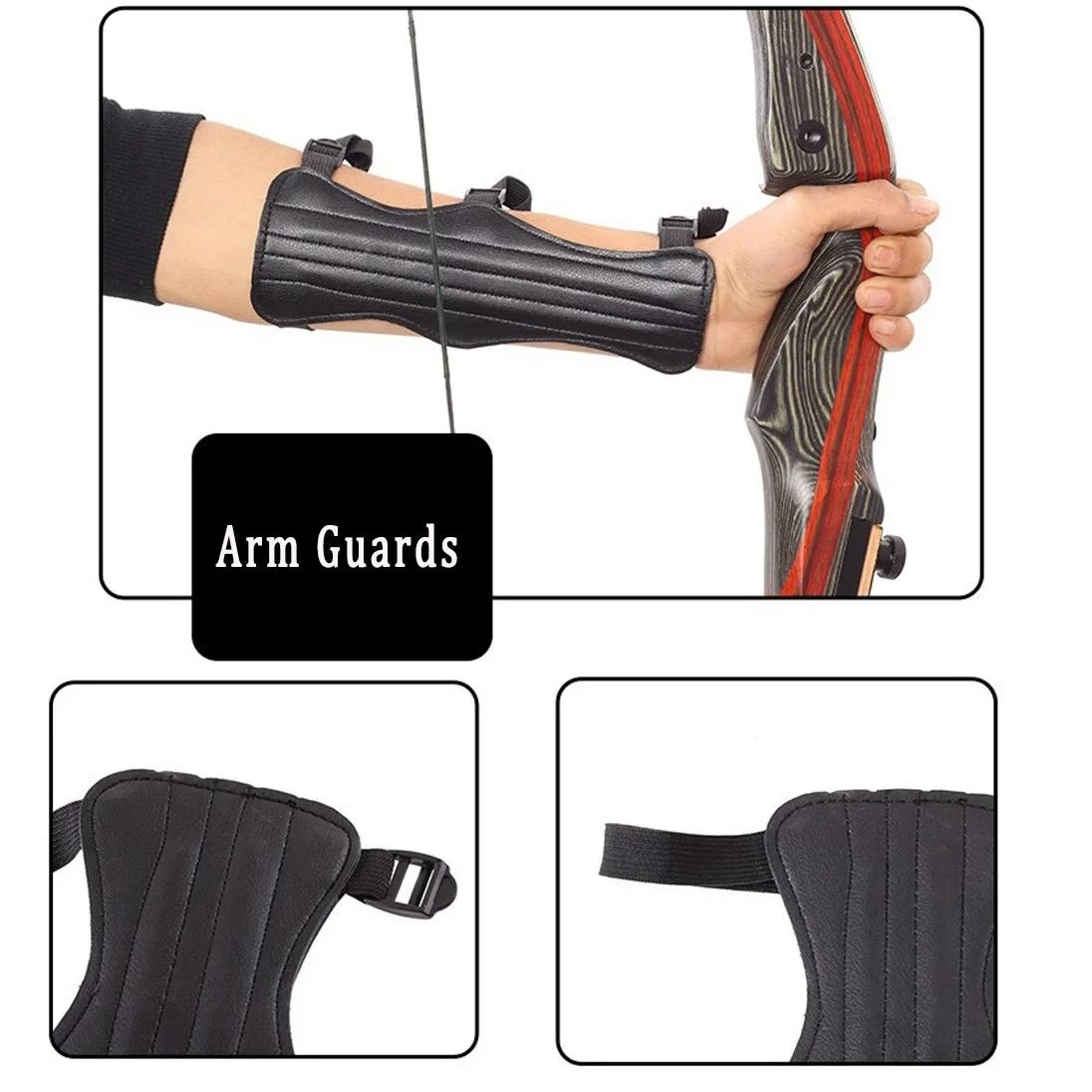 Professional Archery Protection Set Arm & Finger Guards