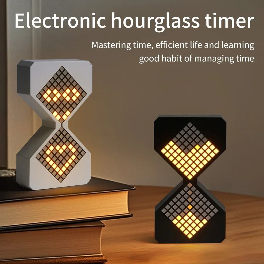 Creative DIY Digital Hourglass Electronic Toy Game Timer