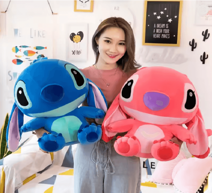 CuddleStitch Giant Plush Toy Couple Set