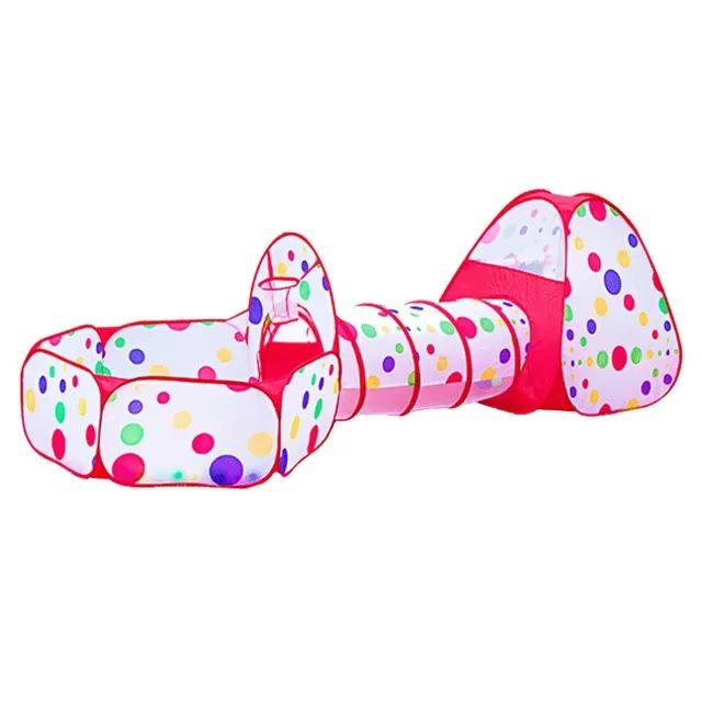 Ultimate PlayZone Kids Ball Pit Tent and Crawling Tunnel Playset