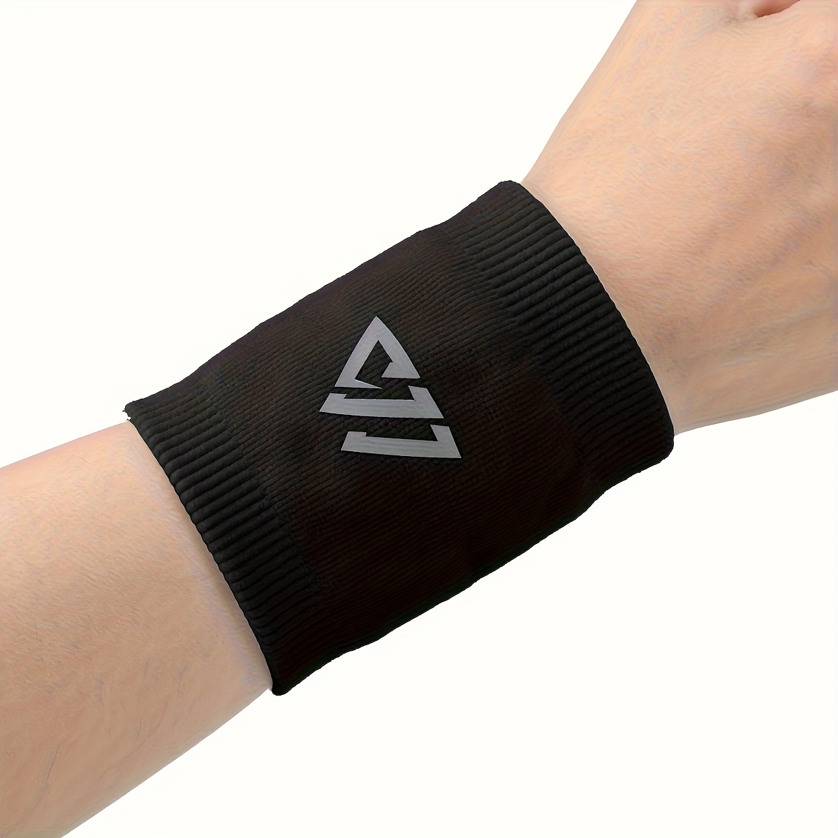 Sports Wrist Guard Lightweight, Breathable Sweat Absorbing Wrist Band for Men Ideal for Basketball, Volleyball