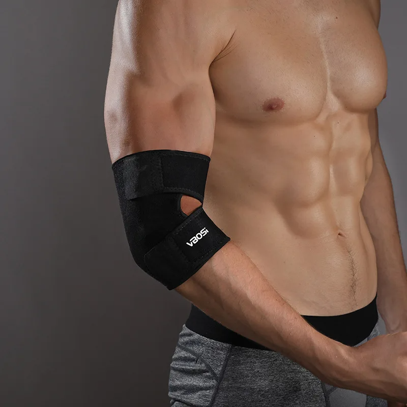 Premium Compression Elbow Pads for Sports, Fitness & Outdoor Training