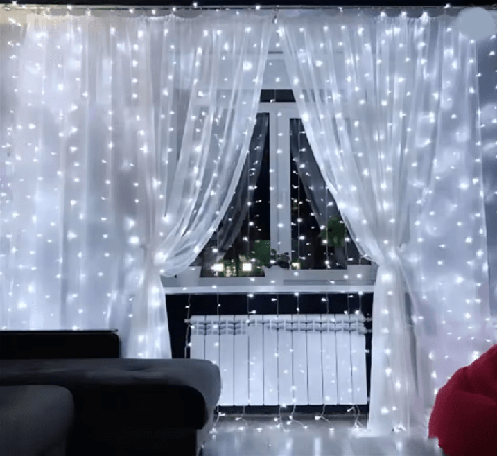 AmbienceCurtain USB LED Curtain Lights