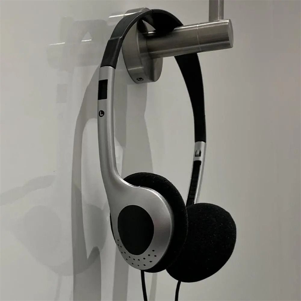 Retro Personality Headset Stylish Over Ear Blue & Black Fashion Headphones