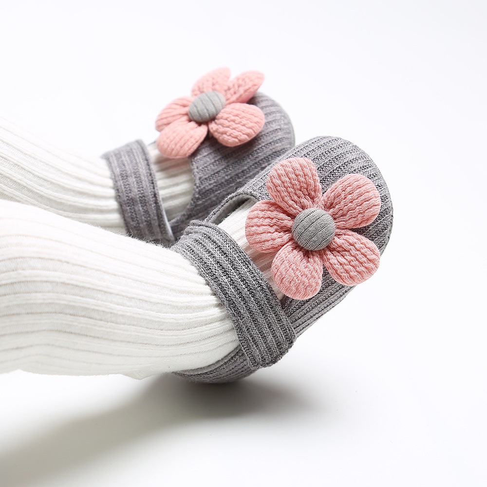 Baby Girls Cotton Shoes Retro Style Spring Autumn Prewalkers, Infant Soft Bottom Toddler First Walking Shoes