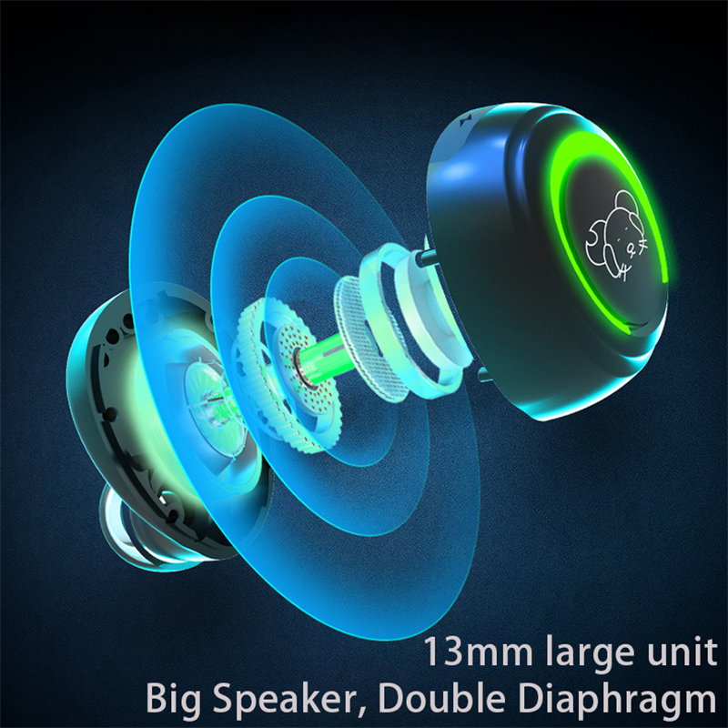 Premium TWS Wireless Earbud with Mic HD Sound & Long Playtime