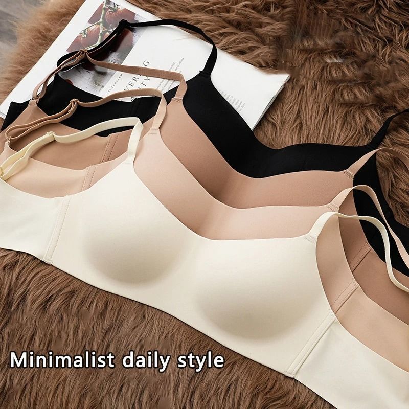 Seamless Breathable Thin Gather Comfort Bra