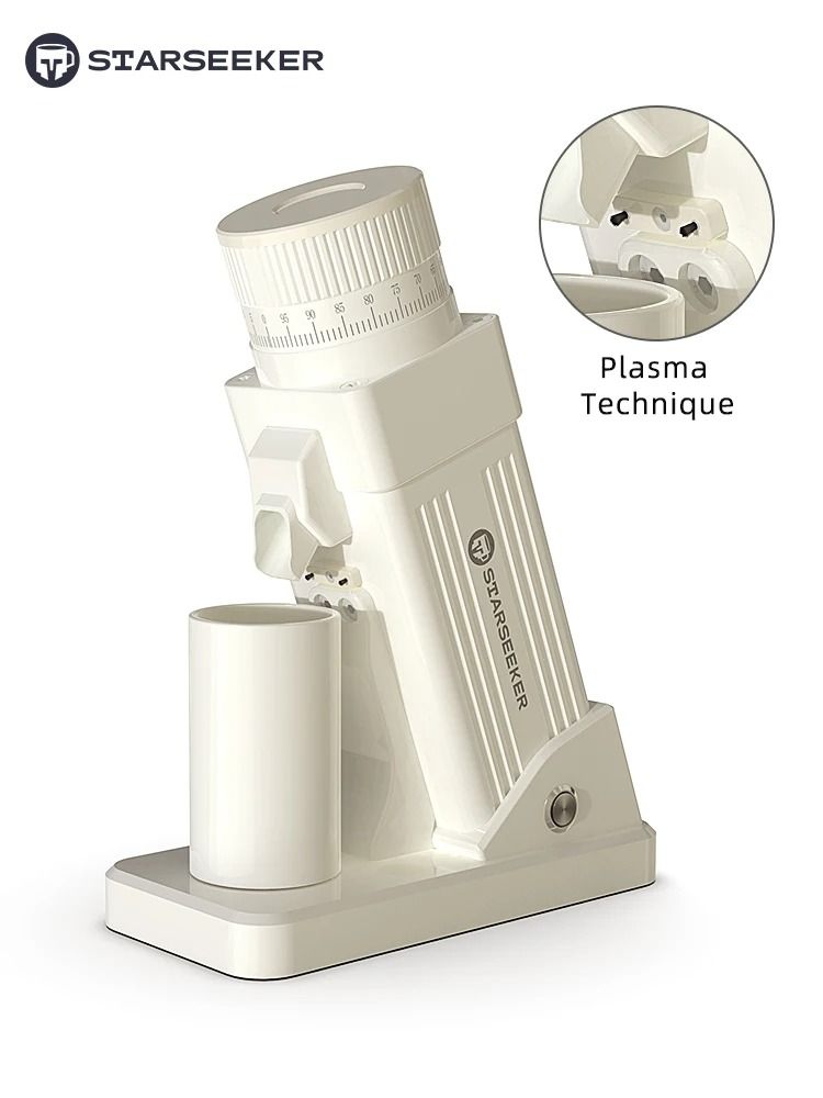 Electric Espresso Coffee Grinder with Stepless Fineness Adjustment and 55MM Burr
