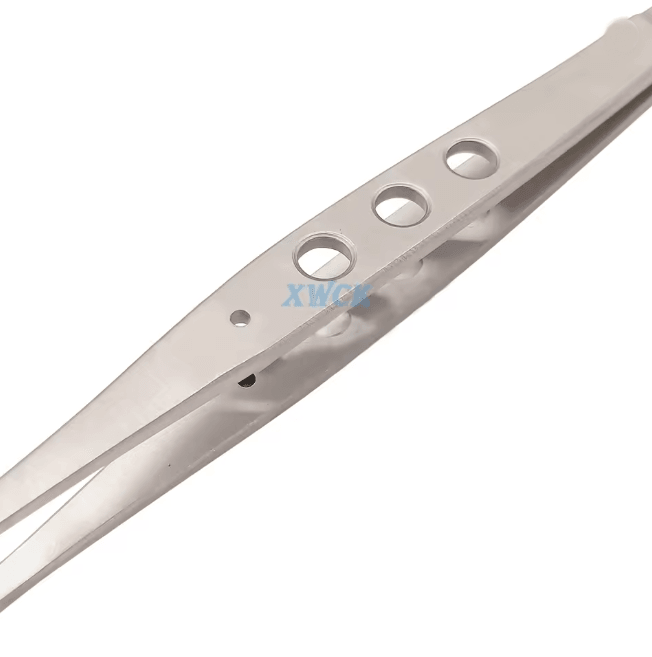 Precision Dental Surgical Tweezers Stainless Steel Forceps