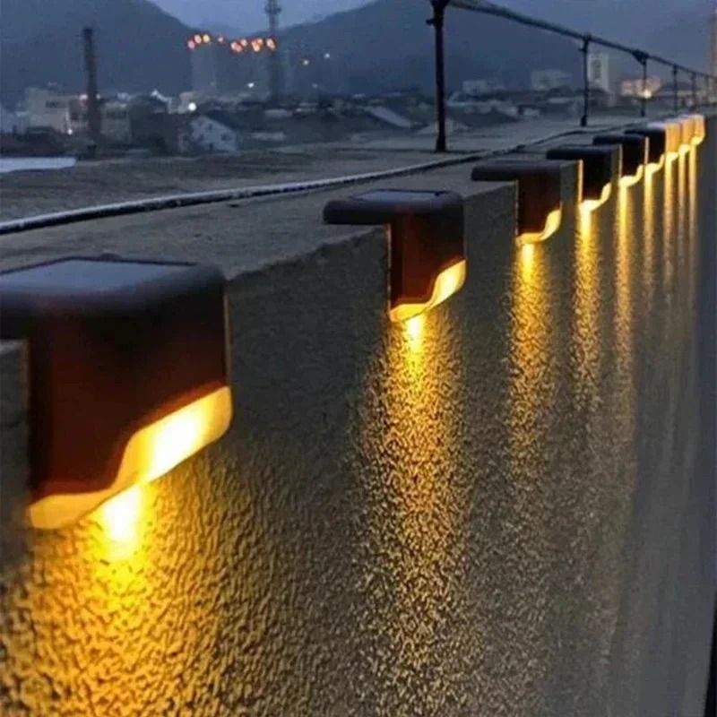 Solar LED Step Light Outdoor Waterproof Deck Lamp
