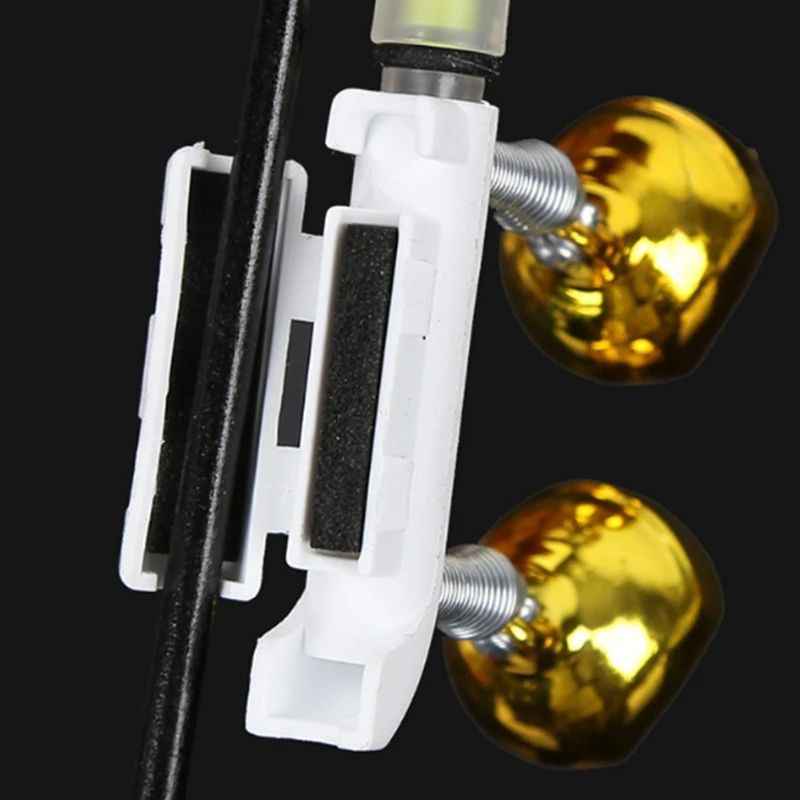 Waterproof Clip-On LED Fishing Rod Light for Night Fishing, Bite-Indicator Rod Tip Light