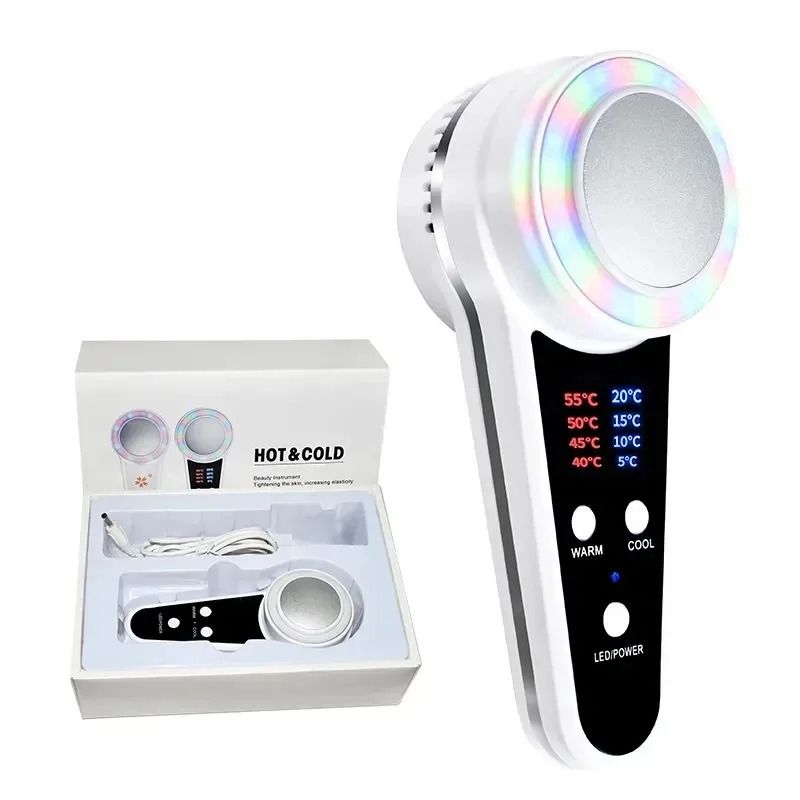 Cryotherapy Face Care Device Hot Cold Hammer Skin Lifting Acne Treatment
