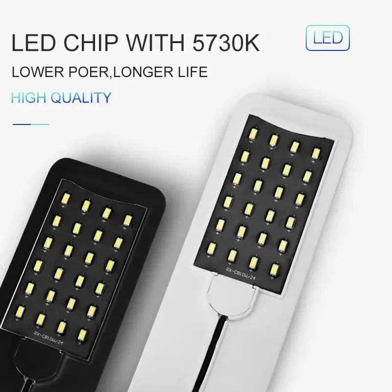Super Slim LED Aquarium Light with Clip-On Design