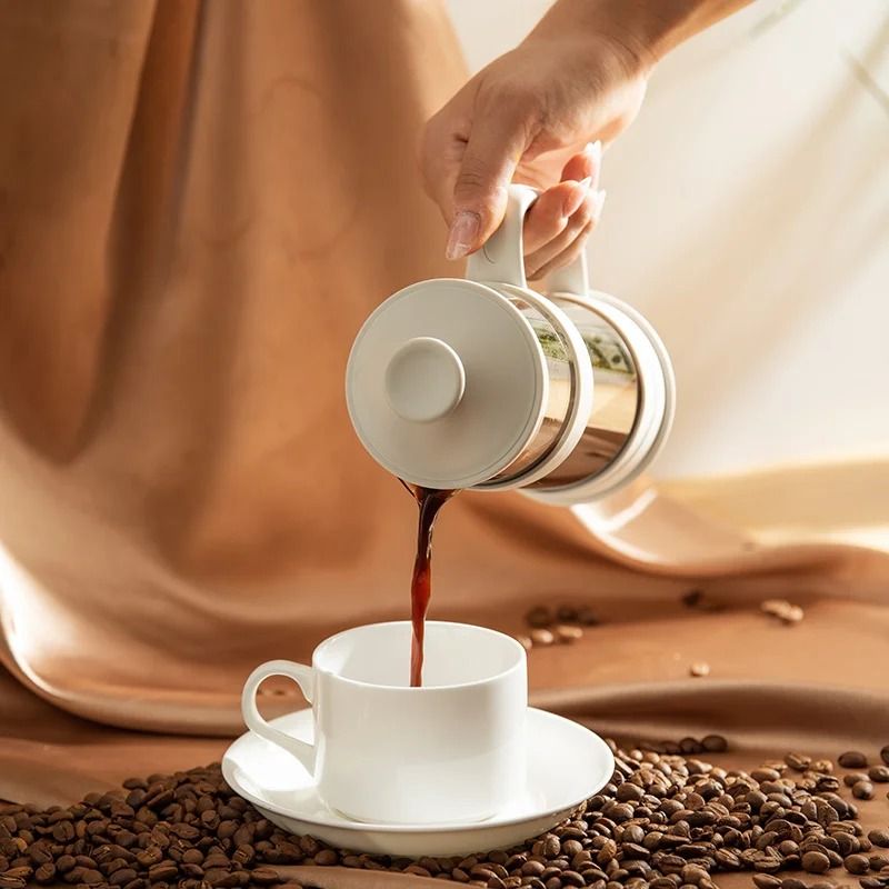 Essential Glass French Press – Multi-Use Coffee & Tea Brewer