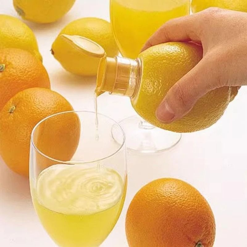 Portable Lightweight Manual Juicer and Reusable Lemon Squeezer