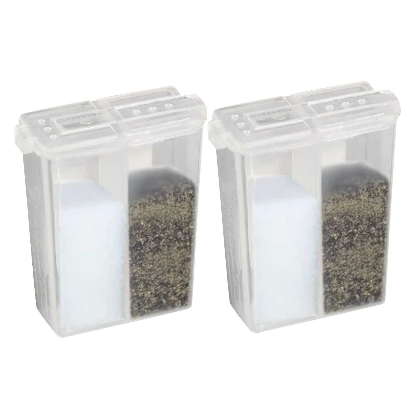 2 in 1 Camping Seasoning Shaker Bottle Salt and Pepper Container