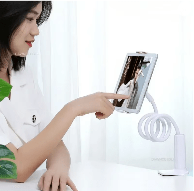 128cm Flexible Phone Holder Stand with 360 Rotation Clamp Mount