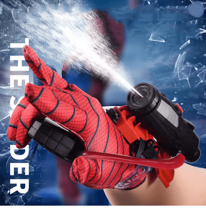 Spider Web Wrist Water Sprayer Toy