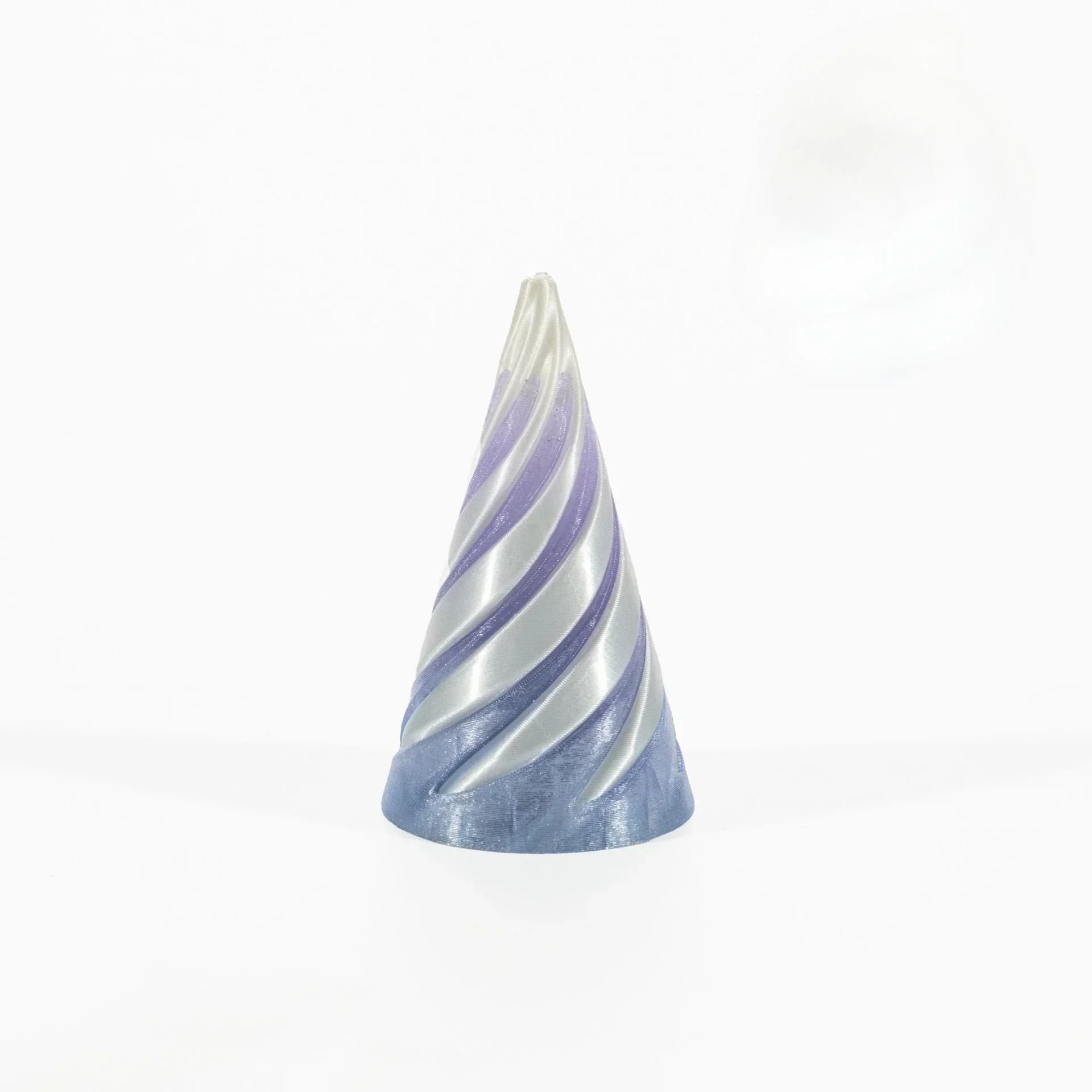 3D Spiral Cone Passthrough Sculpture