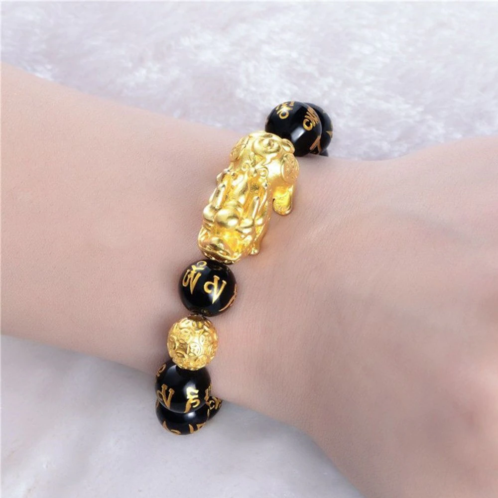 Feng Shui Black Obsidian Bracelet