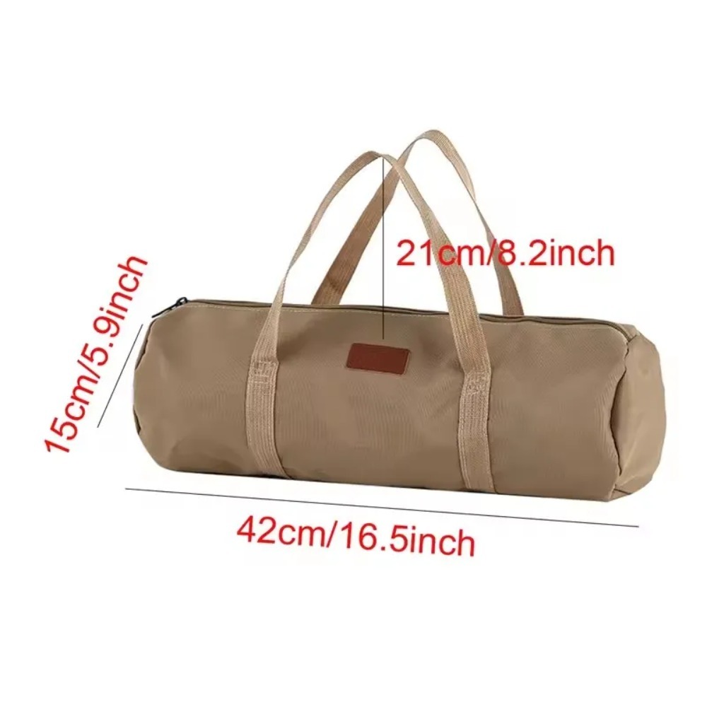 Portable Camping Tent Peg Storage Bag Waterproof Ground Stake Organizer Pouch