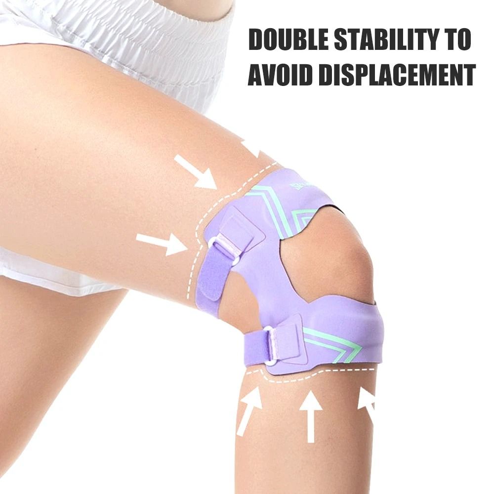 Patella Tendon Knee Strap with Gel Pad and Side Stabilizers
