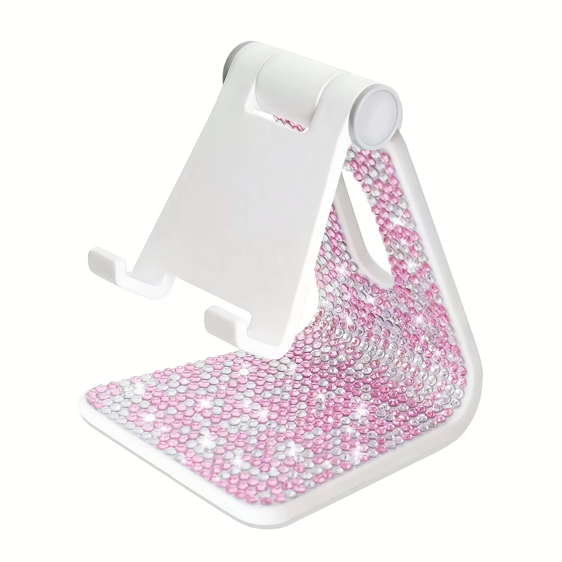 Mobile and Tablet Compatible Sparkling Diamond Phone Stand Desktop Stand