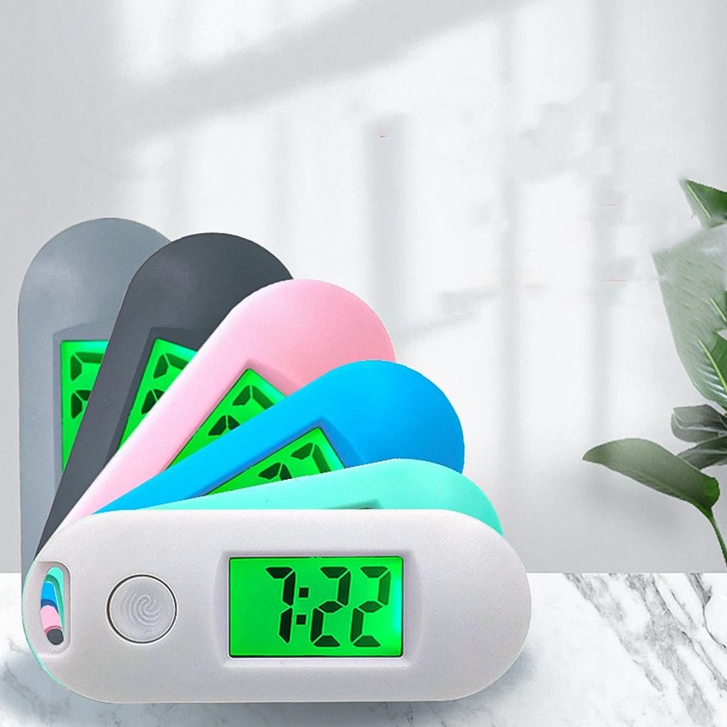 Mini Keychain Luminous Digital Pocket Watch