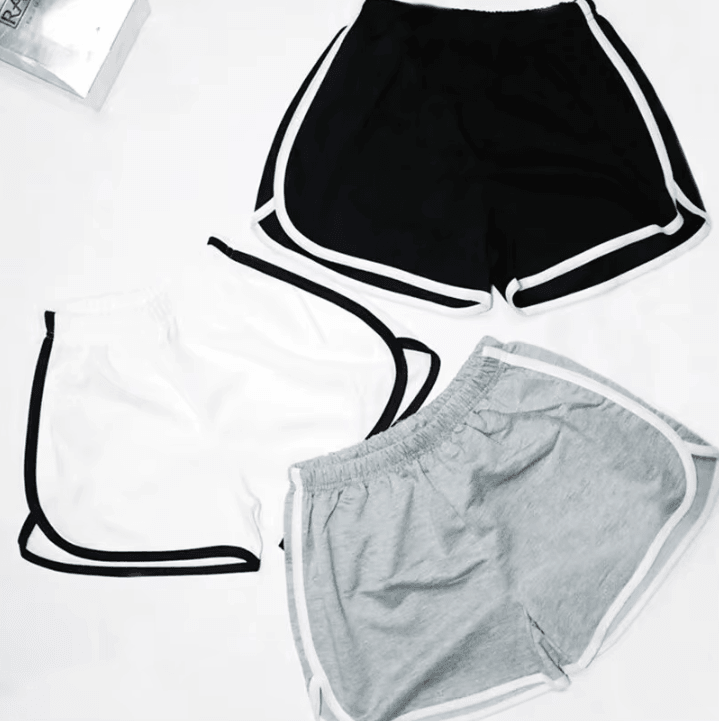 Womens Loose Fit Elastic Running Shorts Quick Dry Fitness & Leisure Summer Activewear