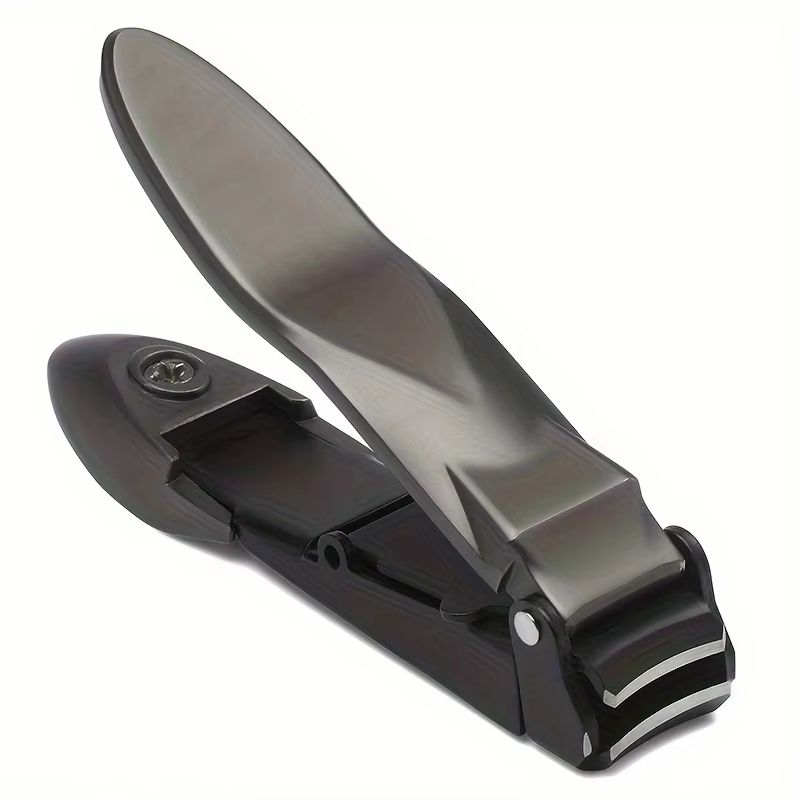 Stainless Steel Nail Clippers – Sharp Edge Fingernail & Thick Toenail Trimmer