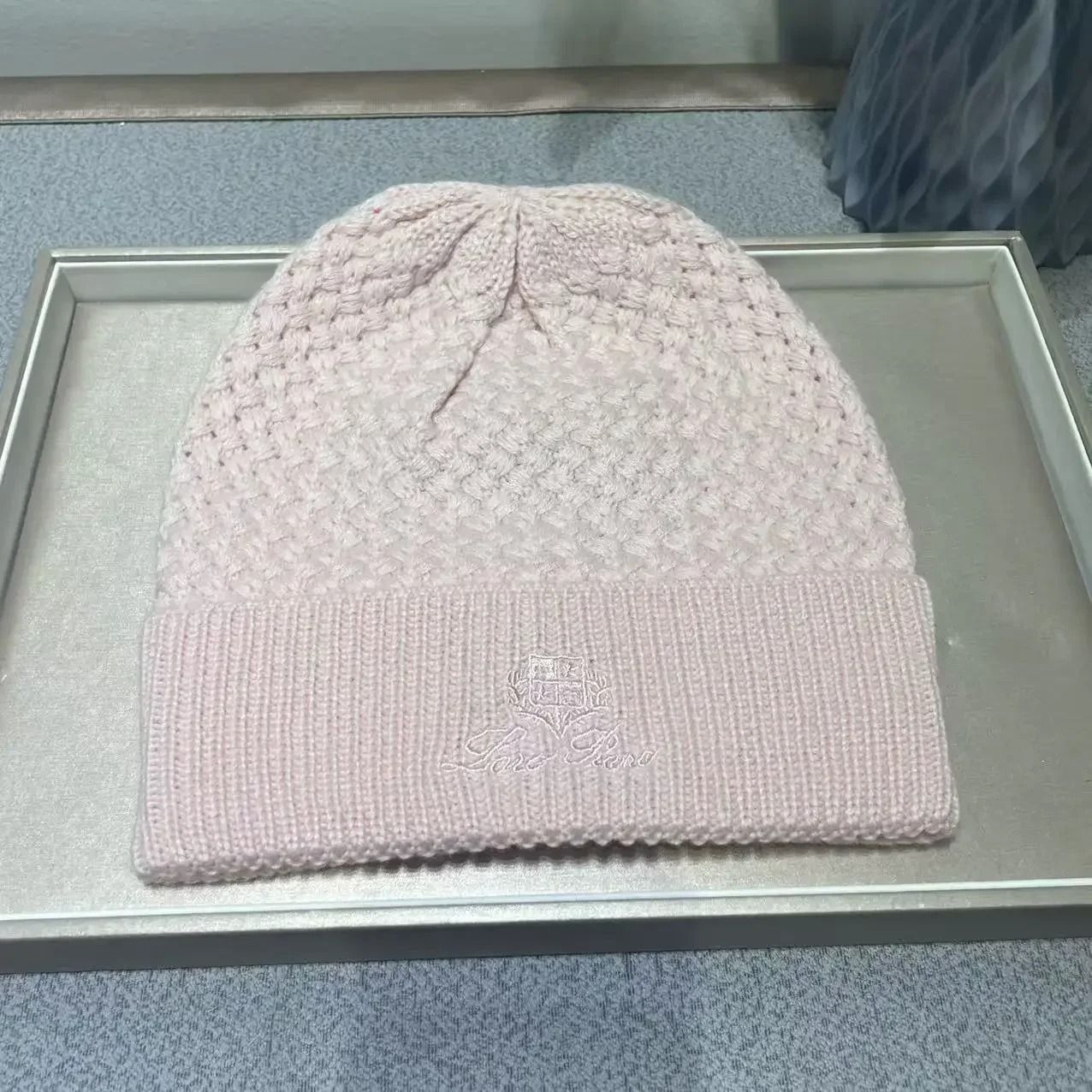 Cashmere Knit Beanie Winter Wool Hat Unisex