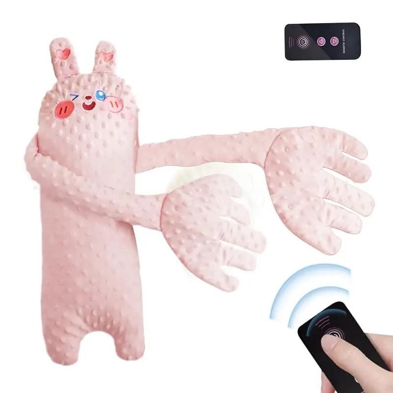 Remote Control Electric Baby Sleep Toy Cartoon Bear Plush Soother Pillow