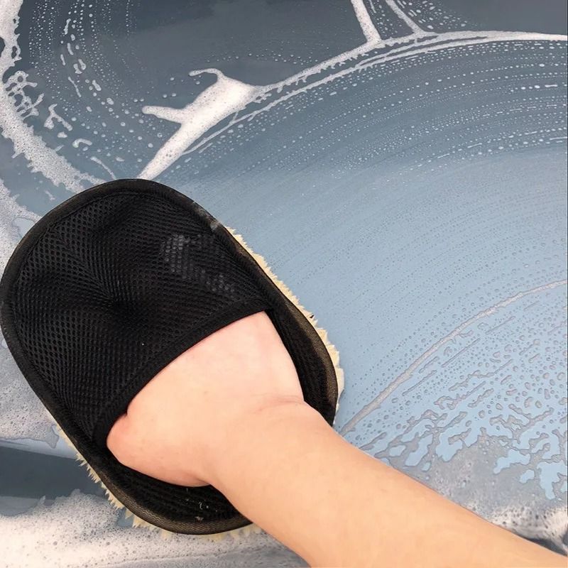 Microfiber Wool Soft Auto Car Washing Glove