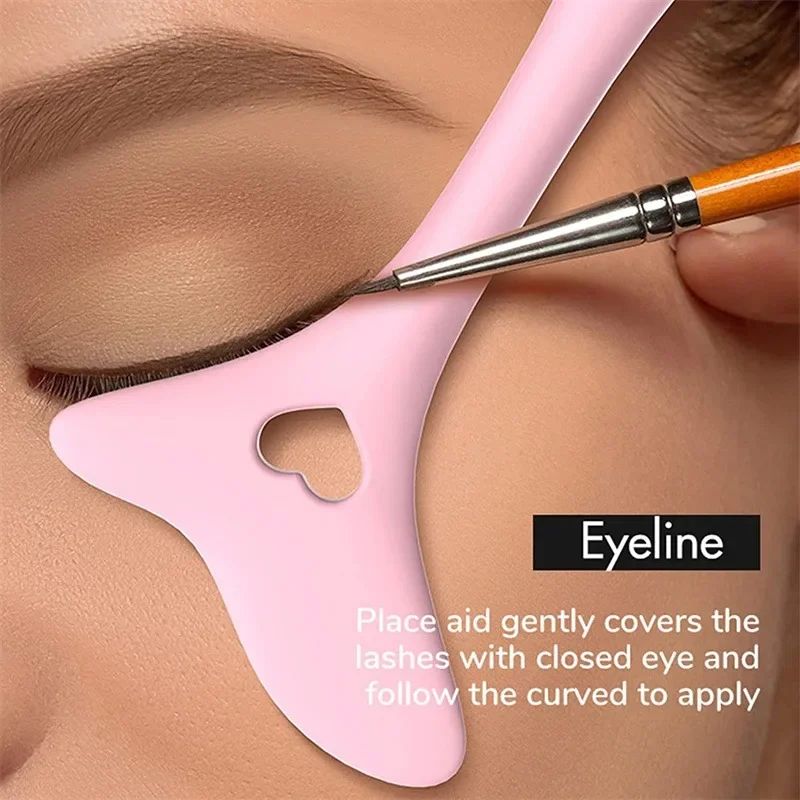 Silicone Eyeliner Stencil Winged Eyeliner Guide Makeup Tool