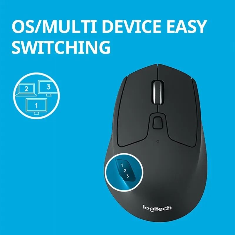 Multi-Device Dual-Mode Wireless Mouse