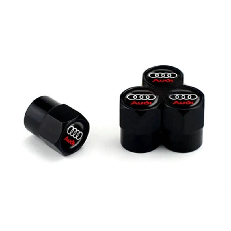 Professional High-Contrast Anti-Corrosion Metal Valve Stem Cap Set